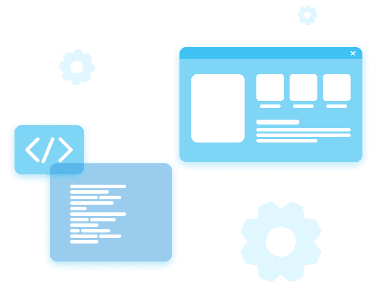Software development illustration